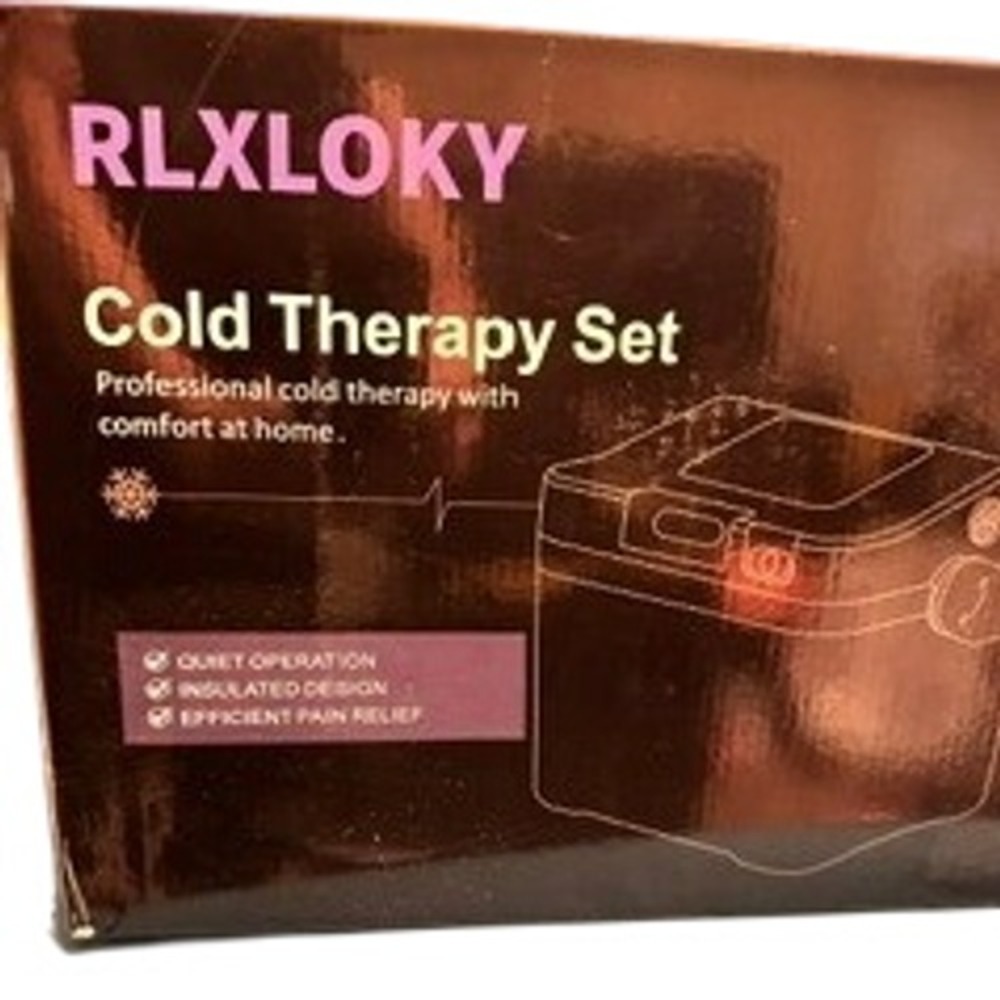 NEW never opened RLXLOKY Cold Therapy Set Ice Machine Sys for Pain Relief Recov